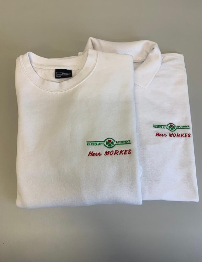 Bestickte Kleidung